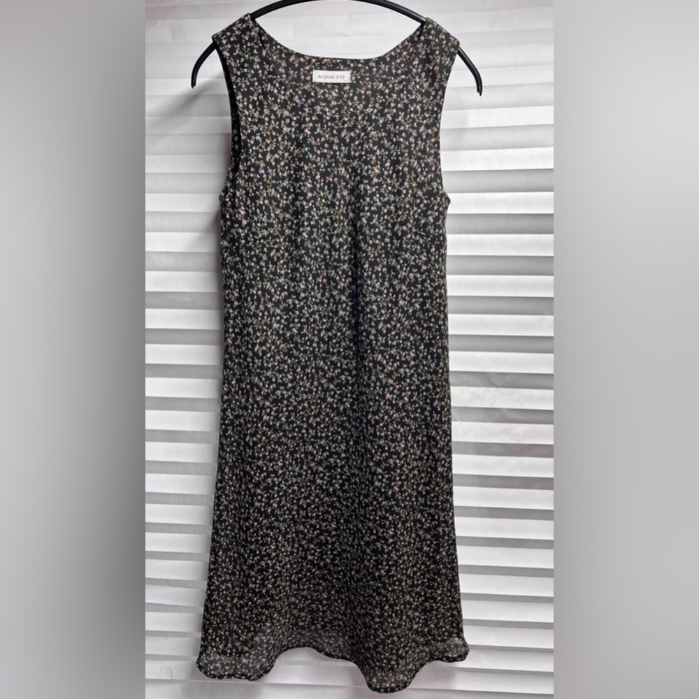 Aqua 212 Floral Dress